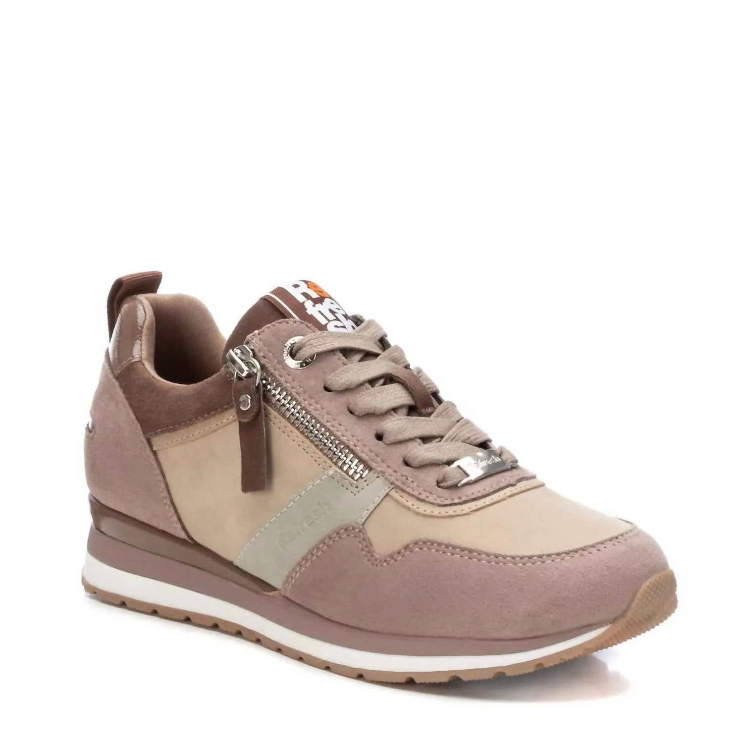 Women's Casual Sneakers In Beige