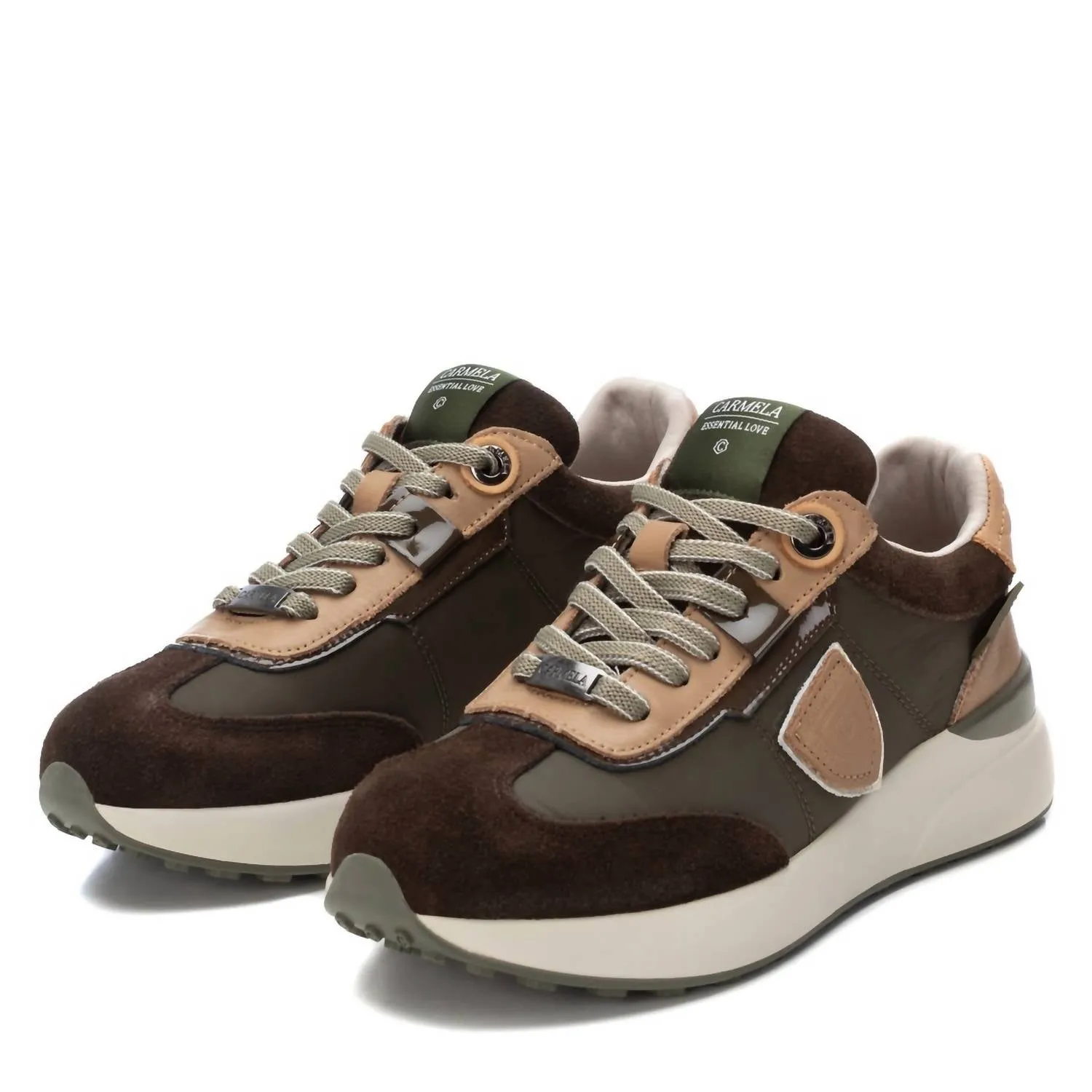 Women's Casual Sneakers In Khaki