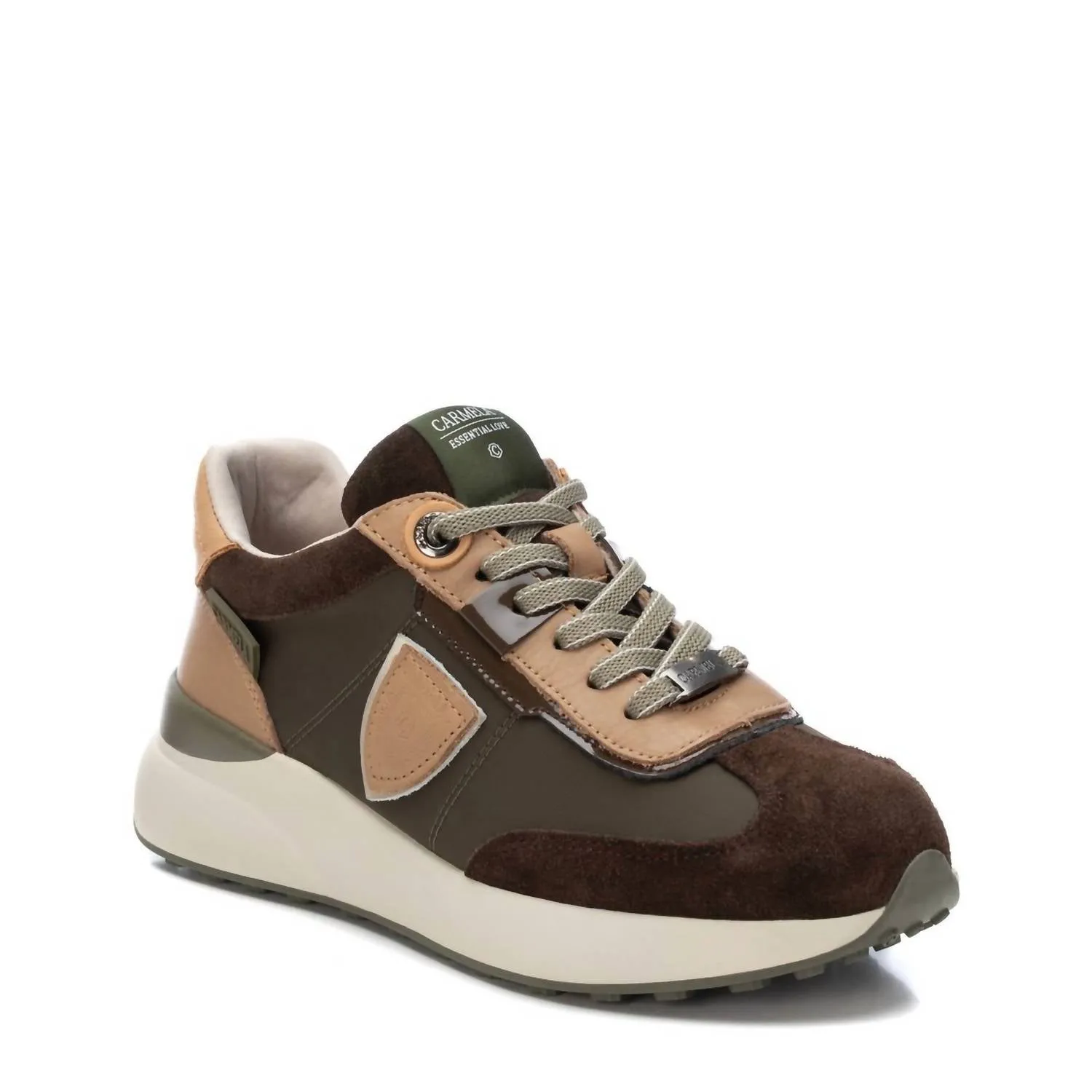 Women's Casual Sneakers In Khaki