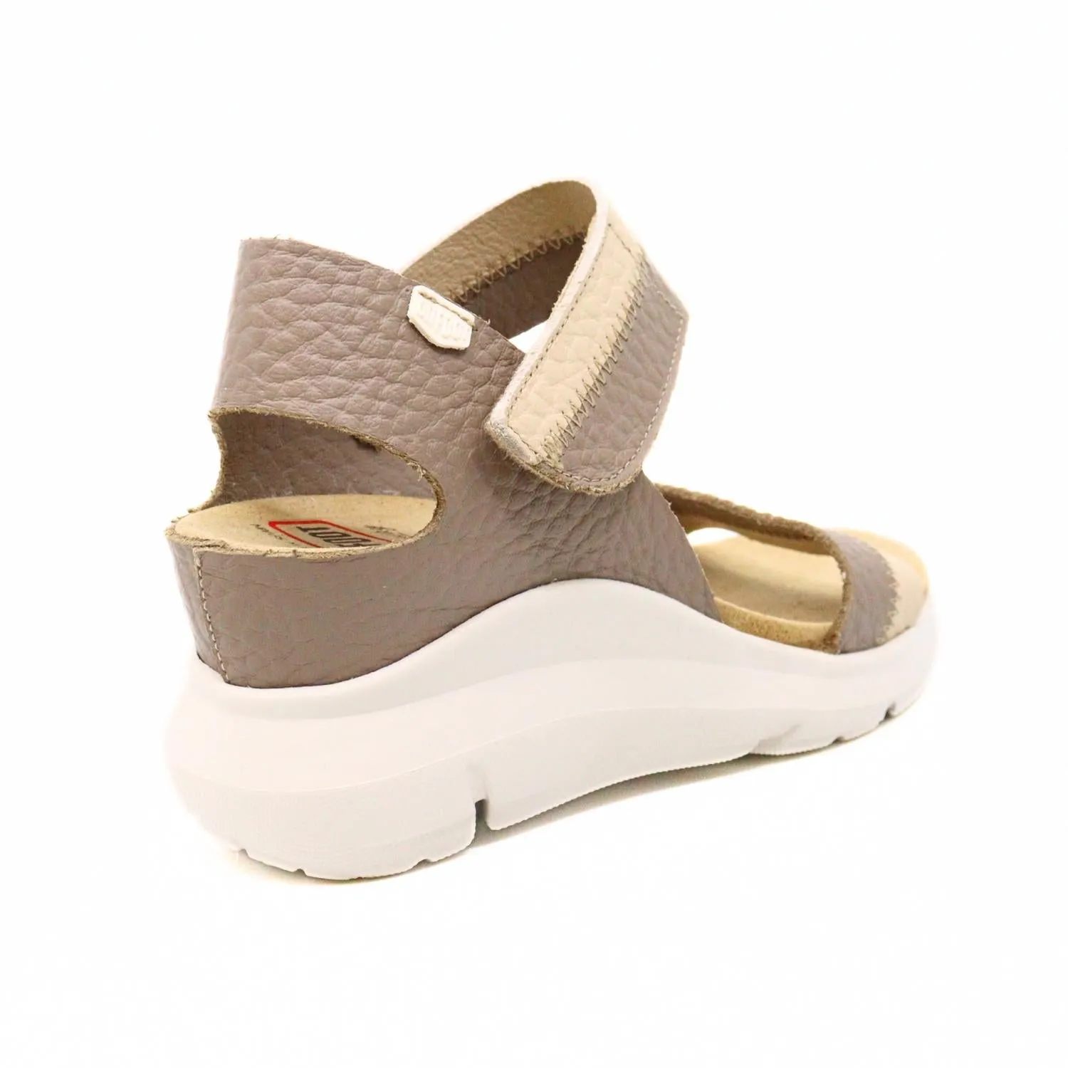 Women's Charlotte Wedge Sandals In Beige/taupe