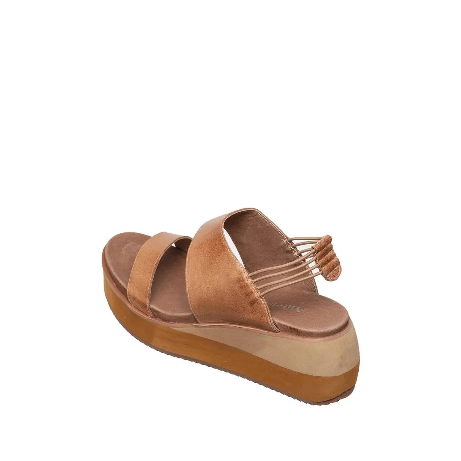 Women's E10 Fanny Platform Sandals In Cognac