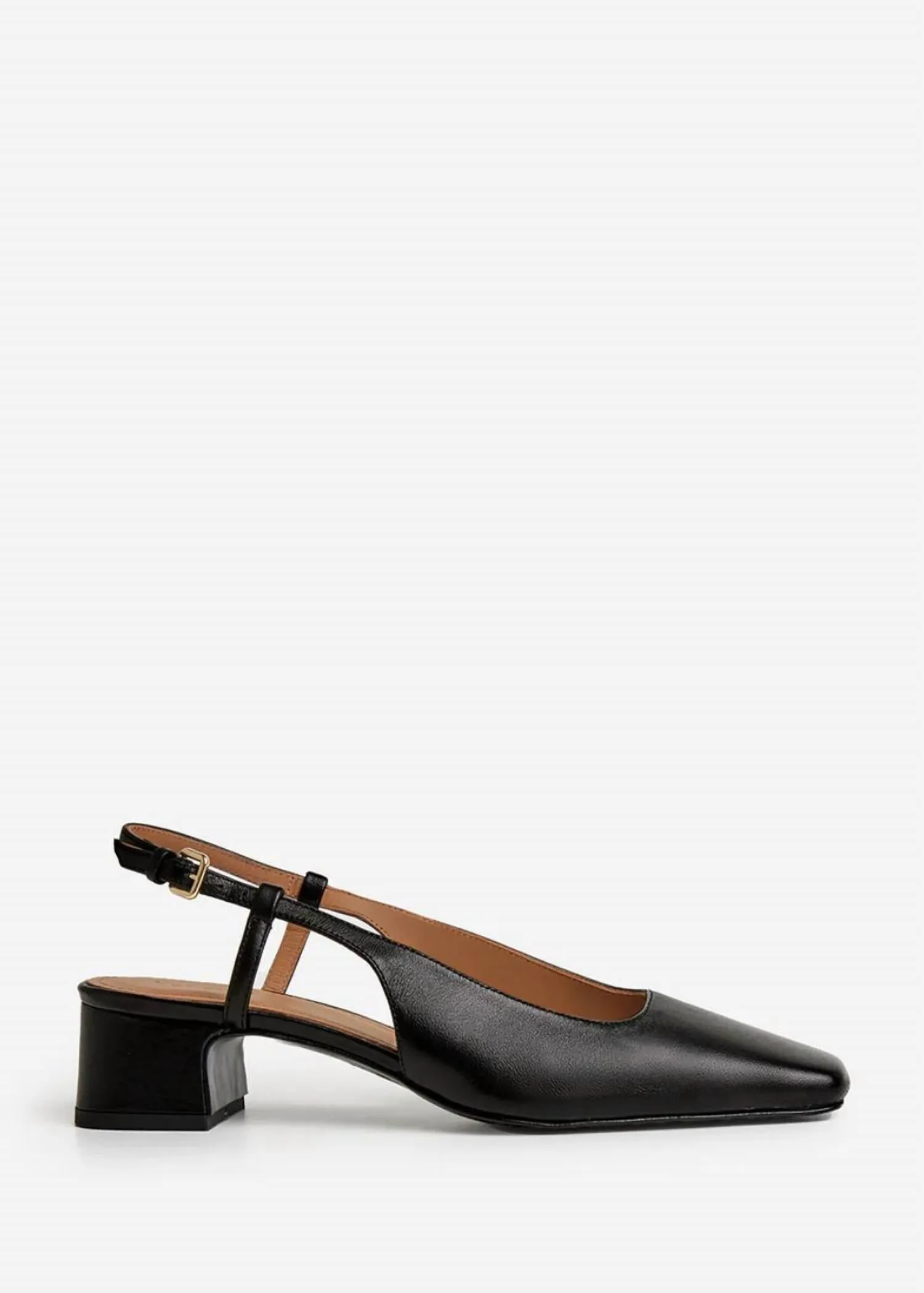 Women's Elin Sling Back Flats In Black