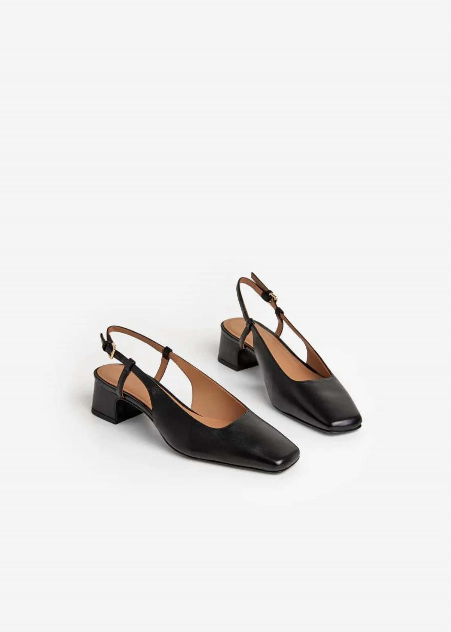 Women's Elin Sling Back Flats In Black