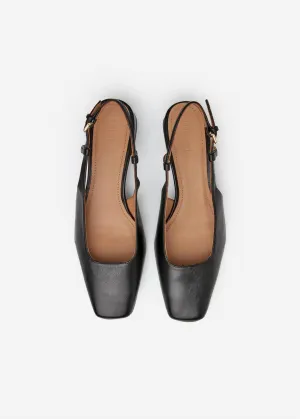 Women's Elin Sling Back Flats In Black