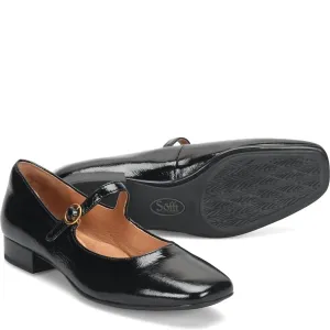 Women's Elsey Flats In Black Patent