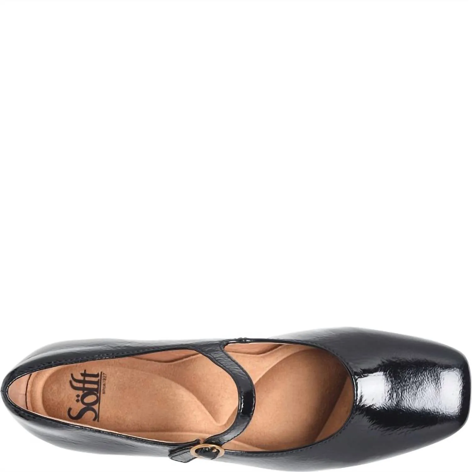 Women's Elsey Flats In Black Patent