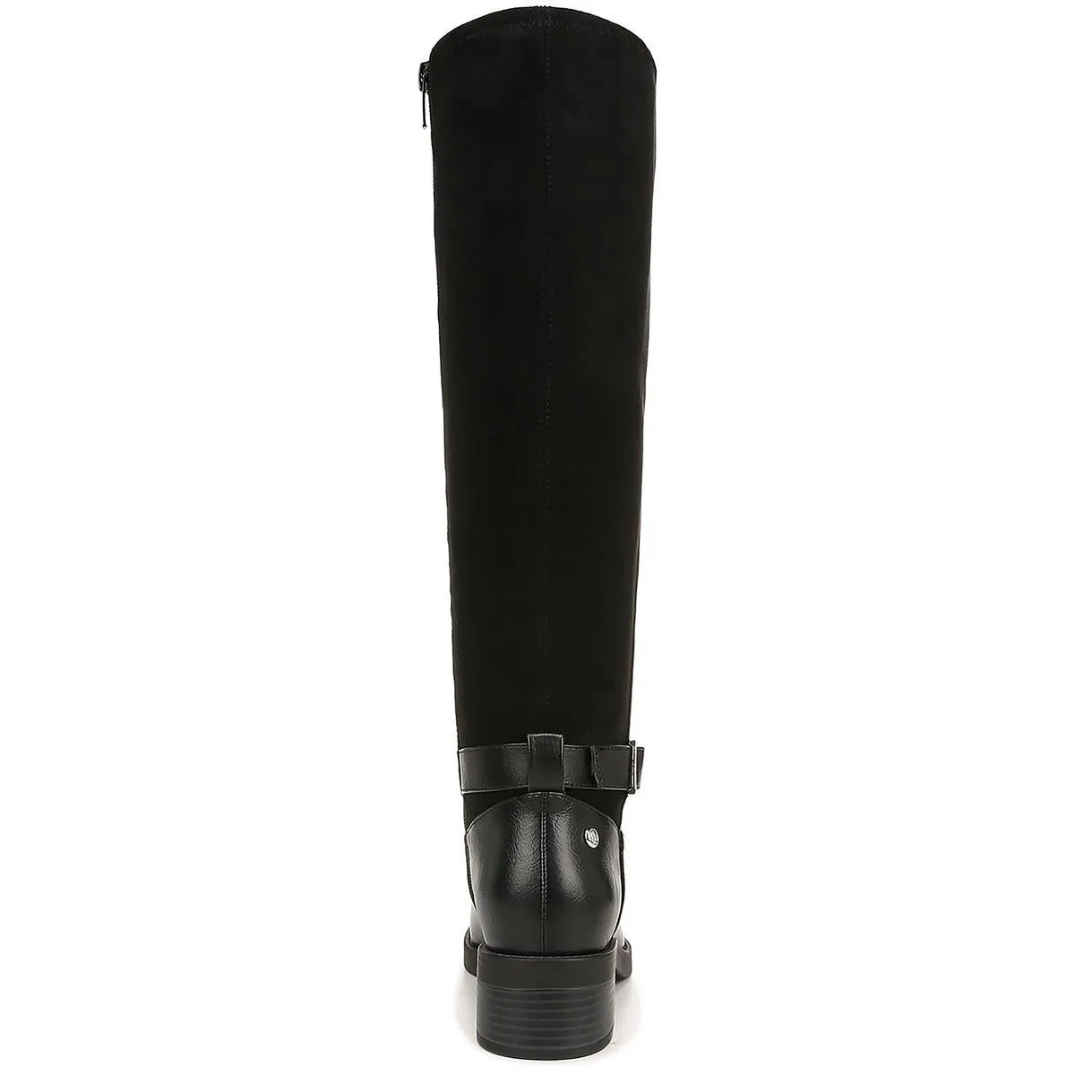 Womens Faux Suede Wide Calf Knee-High Boots