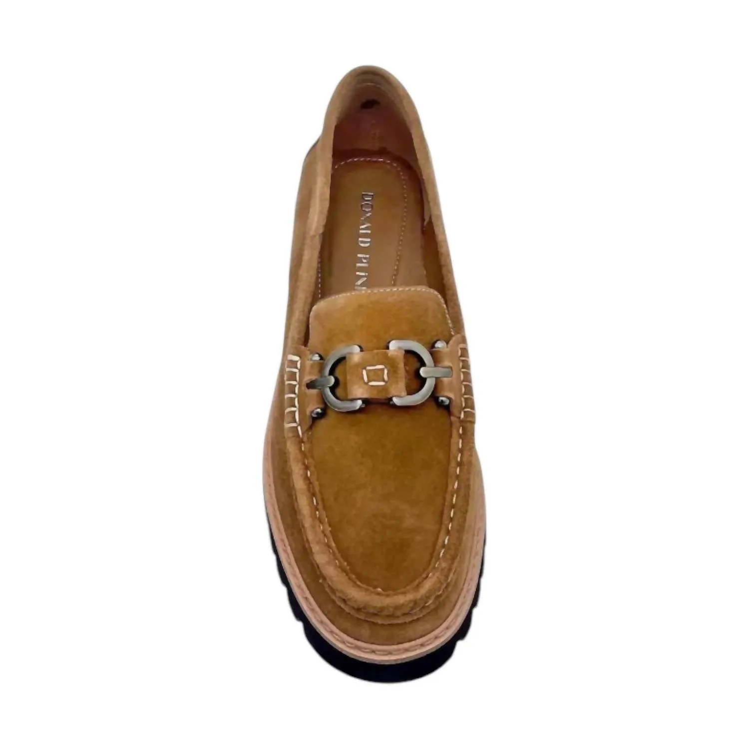 Women's Helio Loafers In Saddle Calf Suede