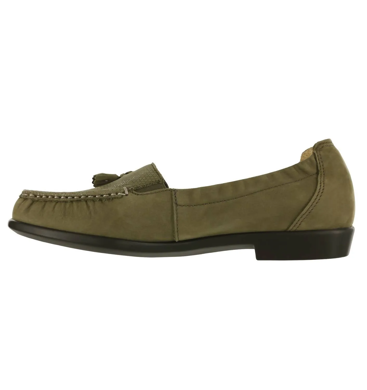 Women's Hope Loafer - Medium In Green Tundra