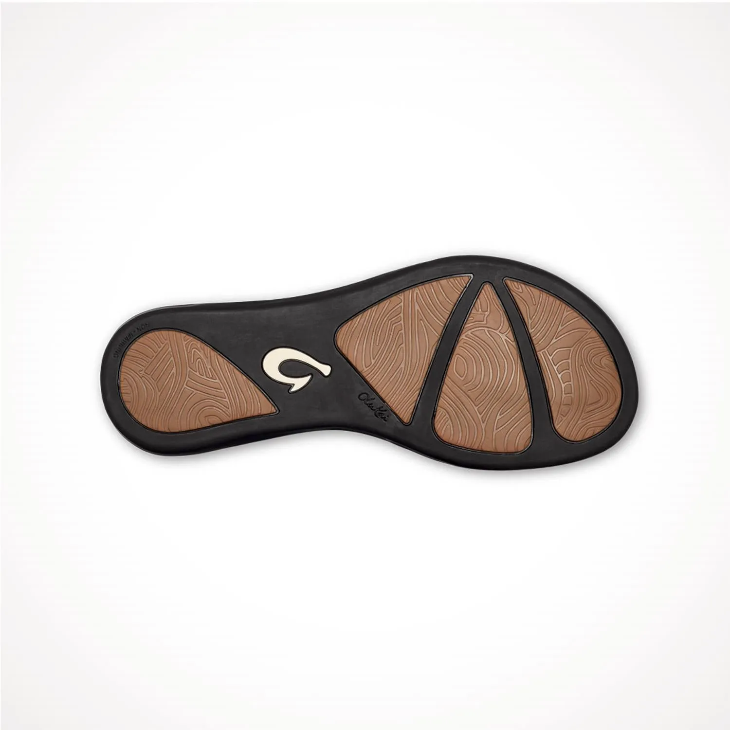 Women's Leather Sandals In Copper/dark Java