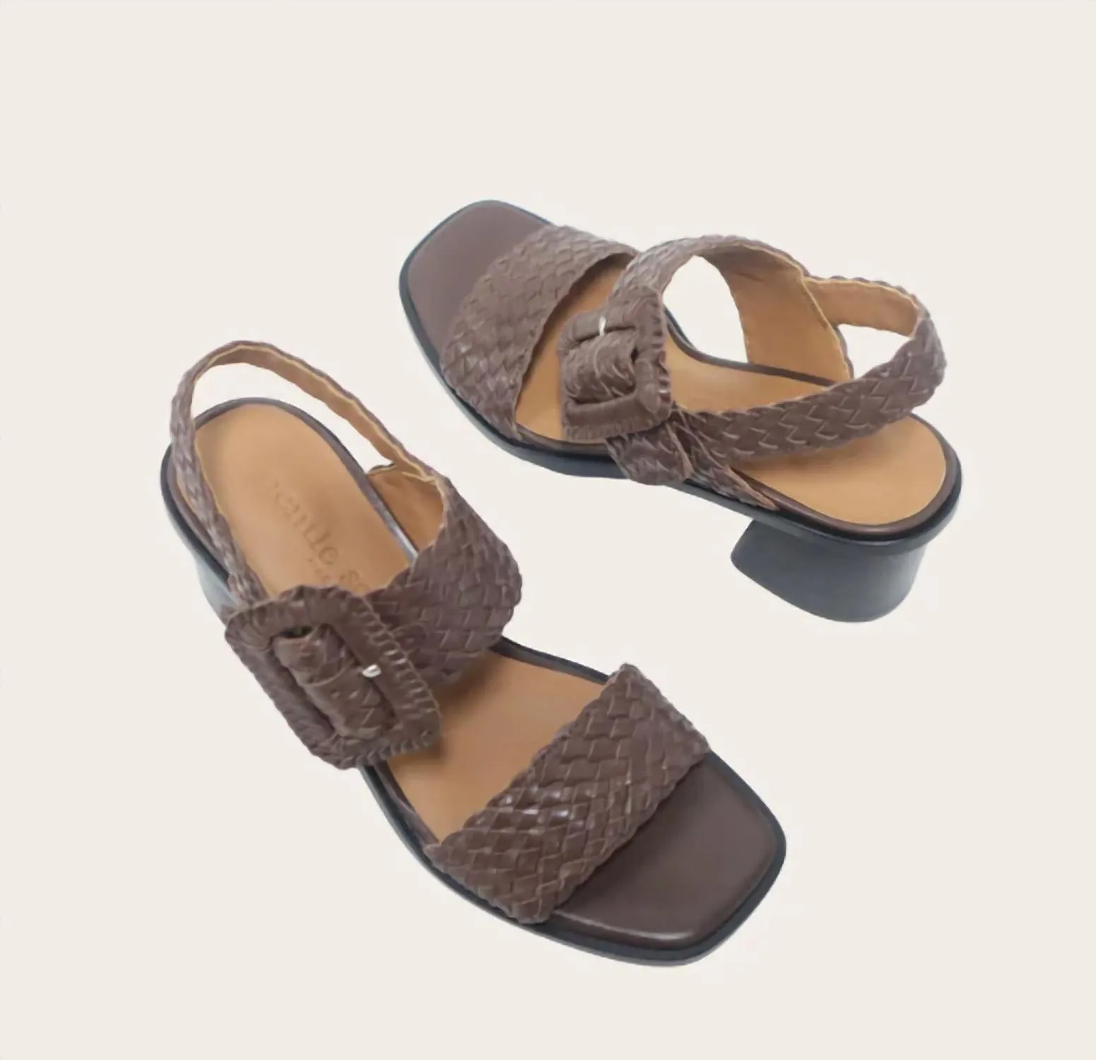 Women's Madylyn Heeled Sandal In Chocolate
