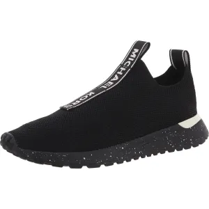 Womens Padded Insole Knit Slip-On Sneakers