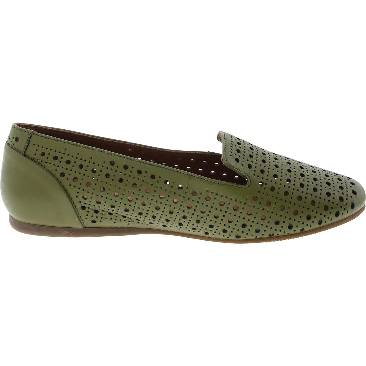 Womens Perforated Ballet Flats