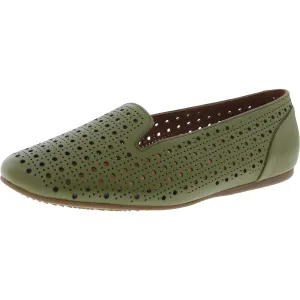 Womens Perforated Ballet Flats