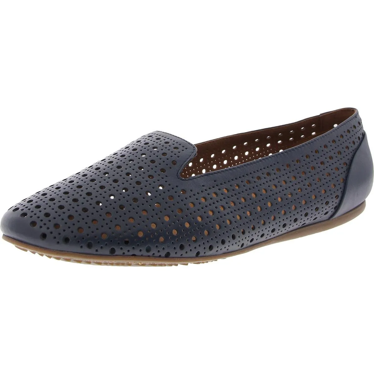 Womens Perforated Ballet Flats