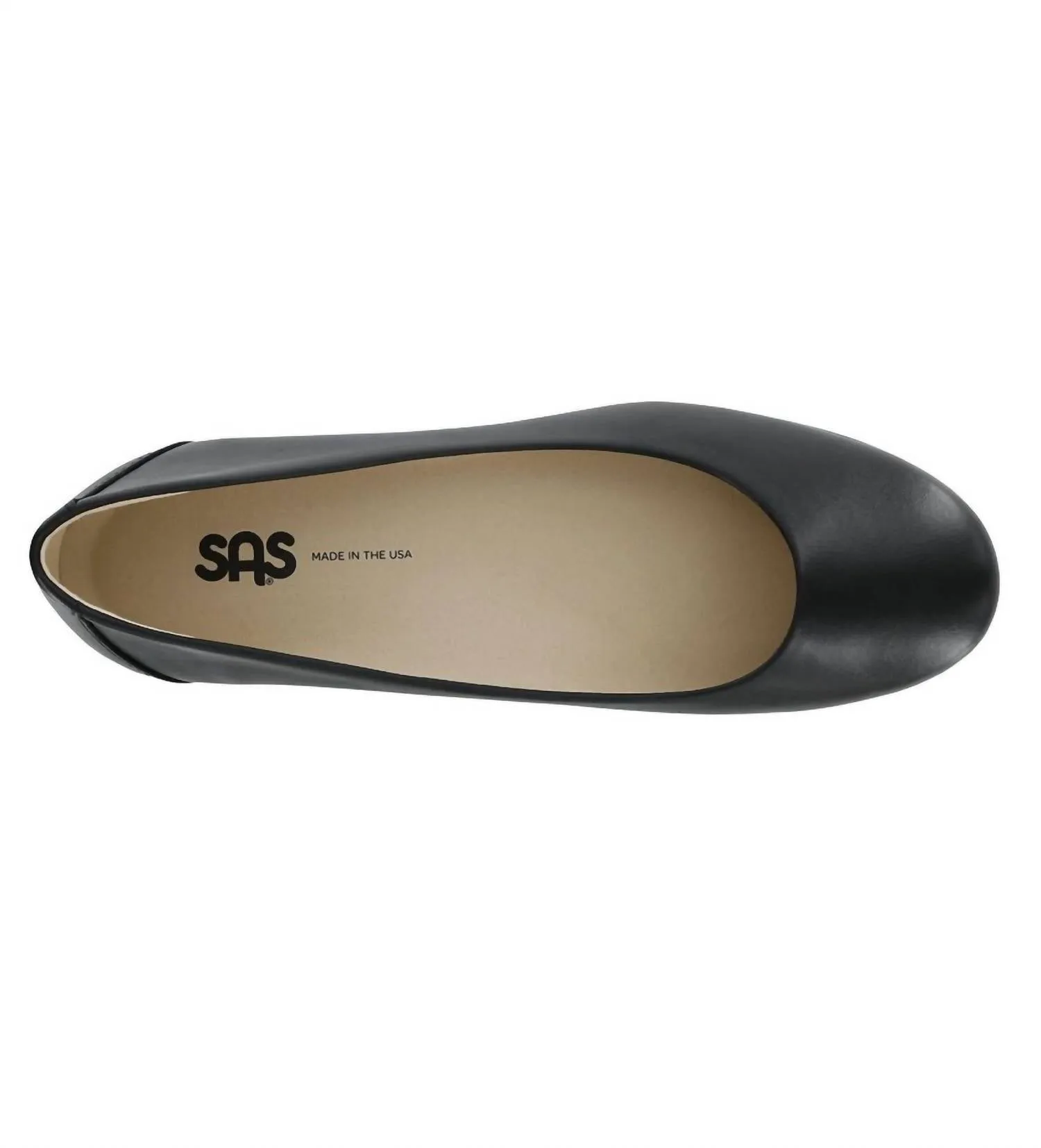 Women's Scenic Ballet Flat - Narrow In Black
