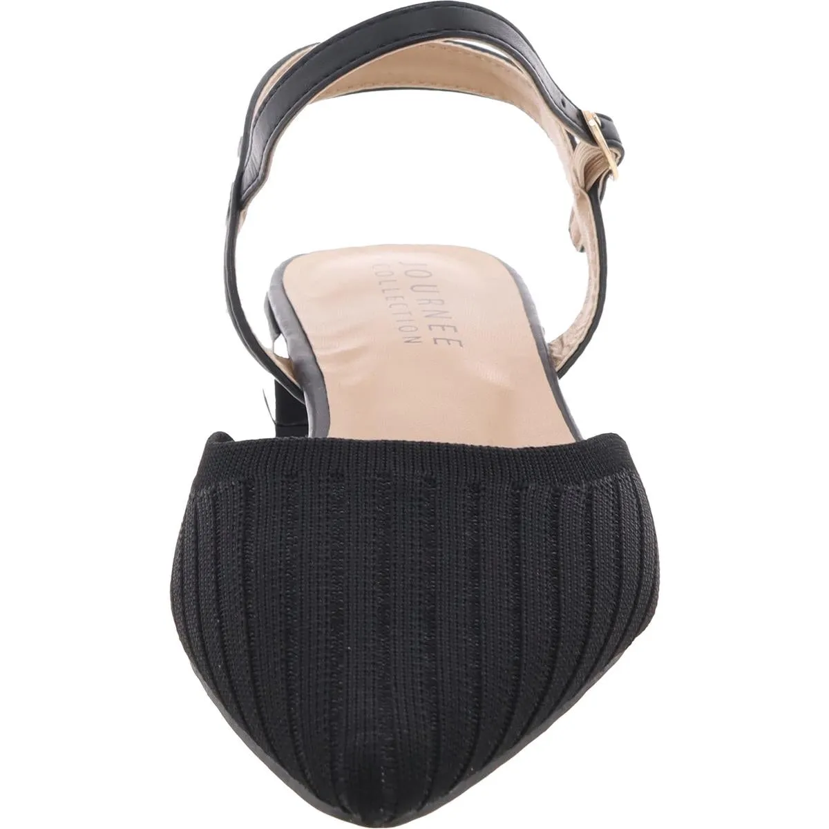 Womens Solid Man Made Ankle Strap