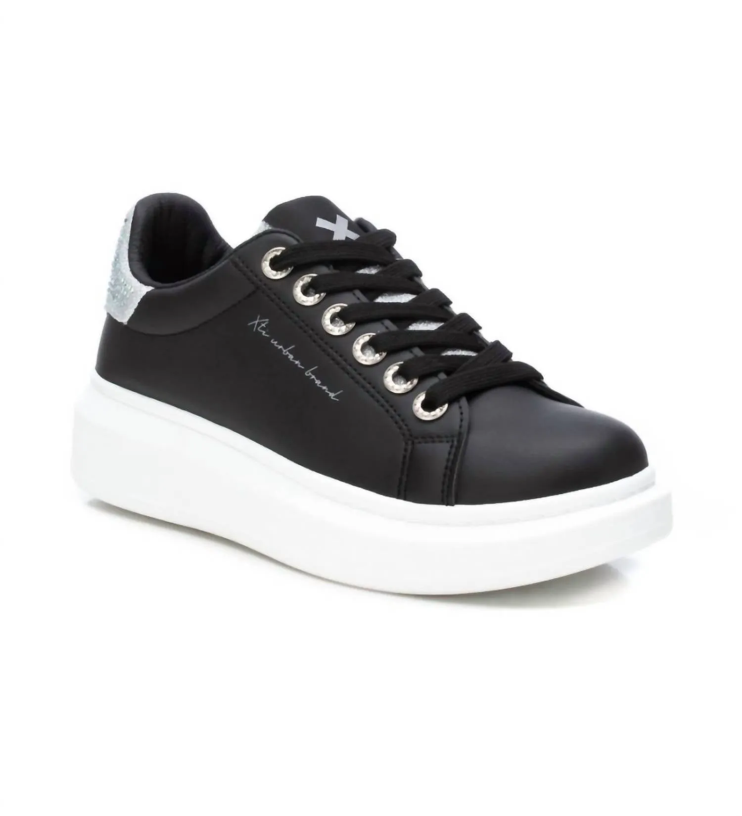 Women's Trainer Sneakers In Black