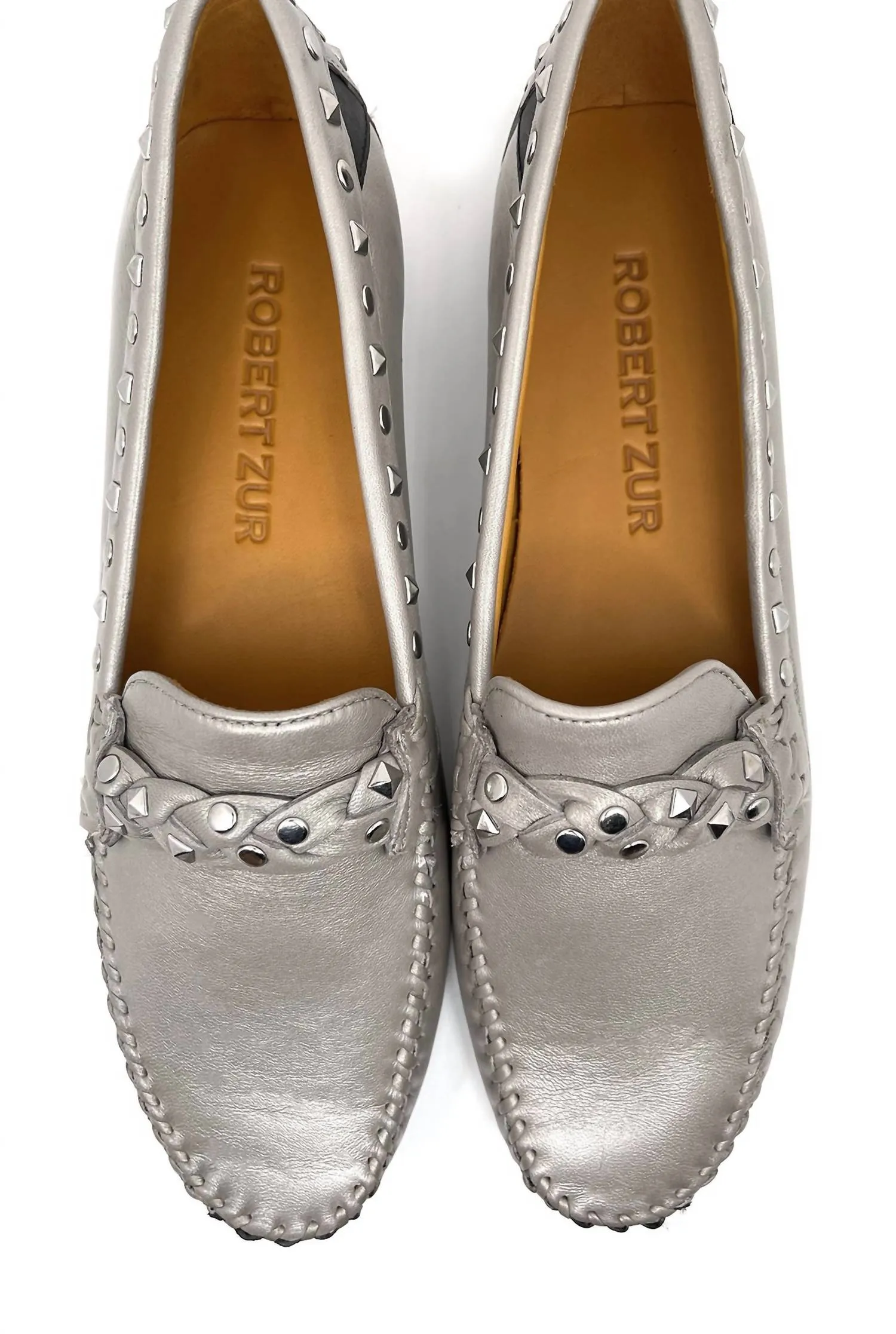Women's Twisted Galaxy Moccasin In Silver True Glove