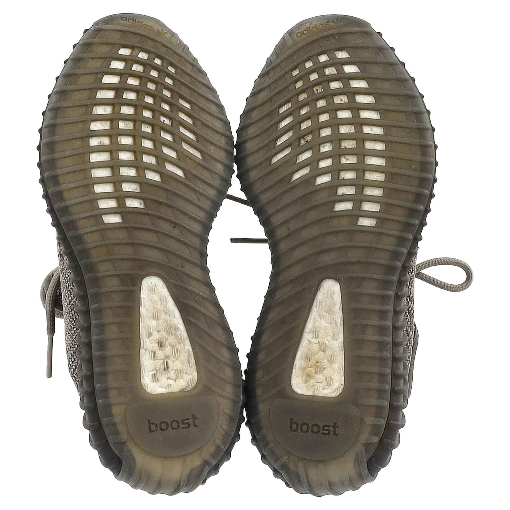 Yeezy x Adidas Boost 350 V2 Sneakers in Ash Stone Cotton